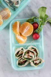 Pinwheel Box Turkey Bacon Ranch Pinwheel Snack Boxes - Easy Meal Prep Recipes