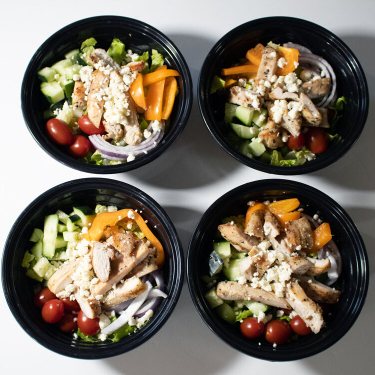 Greek Salad Meal Prep