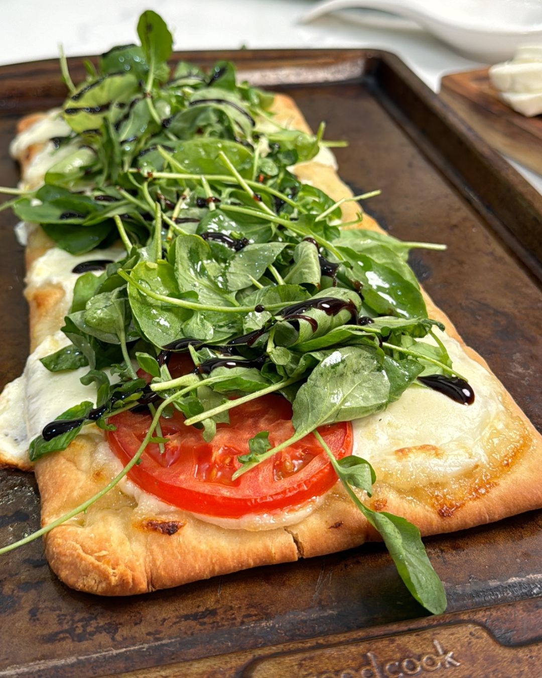 Easy Flatbread Pizza Idea